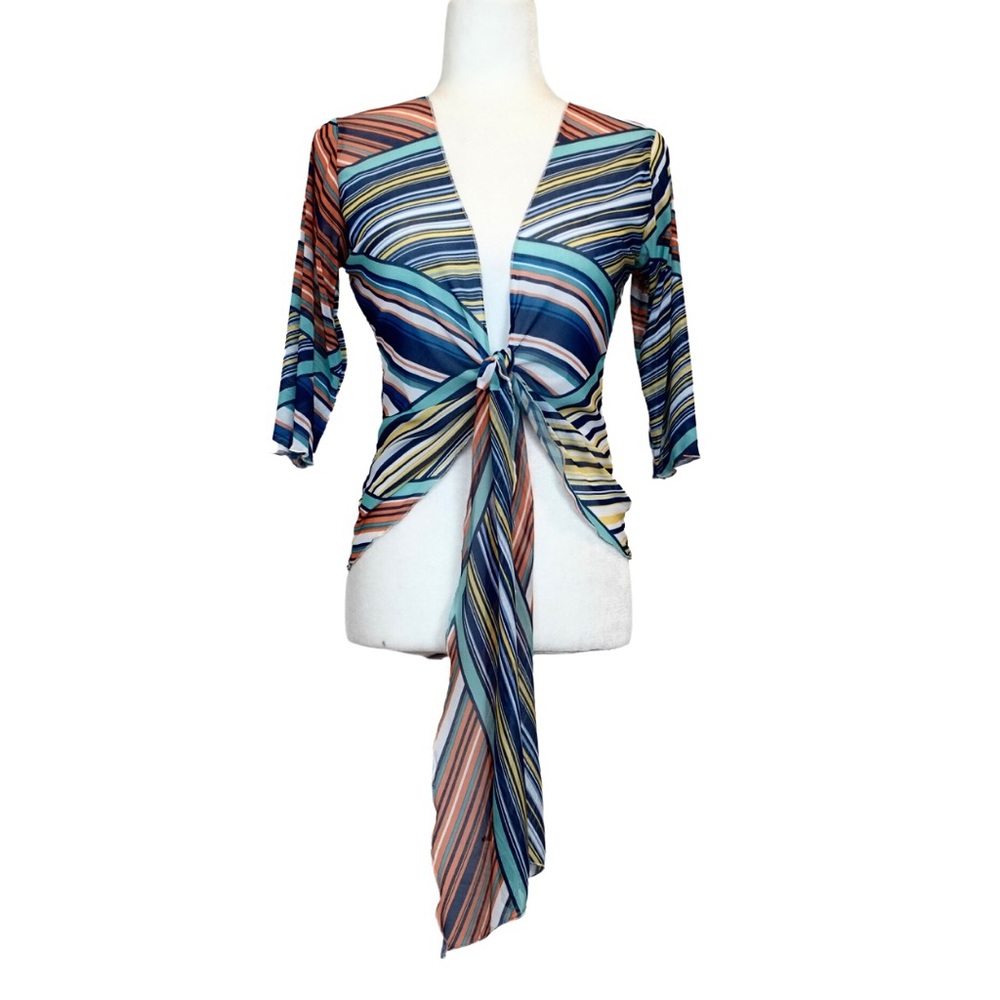 Printed Mesh Magic Top S-M